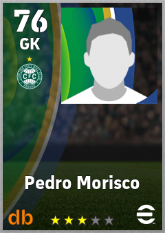 Pedro Morisco — GK, OVR 76, MAX 76