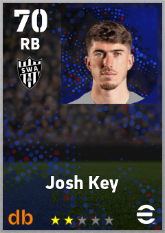 Josh Key — RB, OVR 70, MAX 70