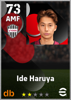 Ide Haruya — AMF, OVR 73, MAX 73