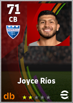 Joyce Ríos — CB, OVR 71, MAX 71