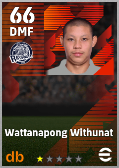 Wattanapong Withunat — DMF, OVR 66, MAX 66