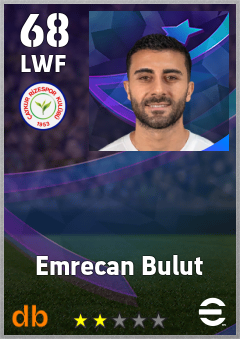 Emrecan Bulut eFootball player card