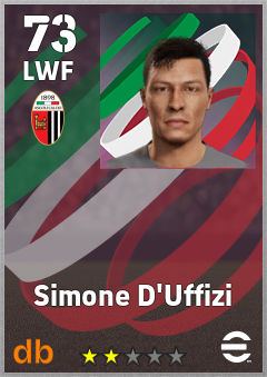 Simone D'Uffizi — LWF, OVR 73, MAX 73