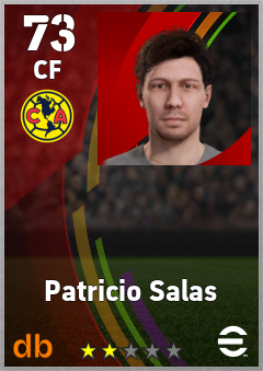 Patricio Salas — CF, OVR 73, MAX 73