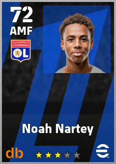 Noah Nartey eFootball player card