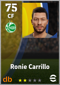 Ronie Carrillo — CF, OVR 75, MAX 75
