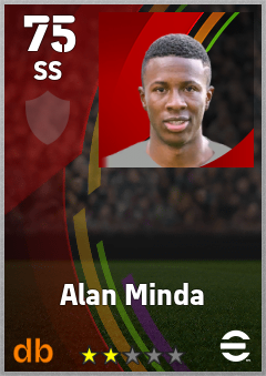 Alan Minda eFootball player card