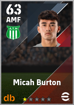 Micah Burton — AMF, OVR 63, MAX 63