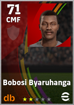 Bobosi Byaruhanga eFootball player card