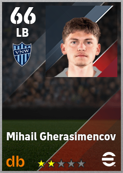 Mihail Gherasimencov — LB, OVR 66, MAX 66