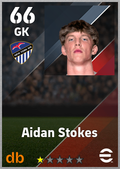 Aidan Stokes — GK, OVR 66, MAX 66