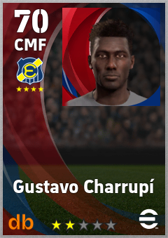 Gustavo Charrupí — CMF, OVR 70, MAX 70