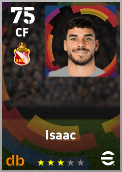Isaac eFootball player card