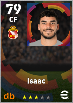 Isaac — CF, OVR 79, MAX 79