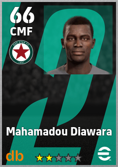 Mahamadou Diawara — CMF, OVR 66, MAX 66
