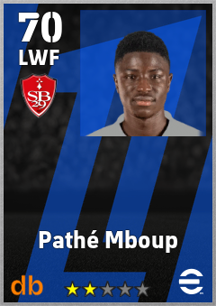Pathé Mboup eFootball player card