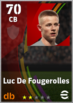 Luc De Fougerolles eFootball player card
