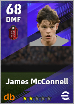 James McConnell eFootball player card