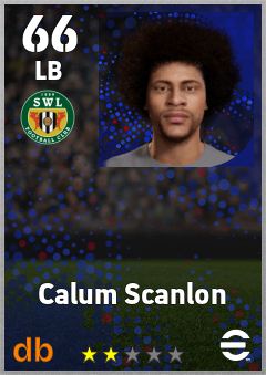 Calum Scanlon — LB, OVR 66, MAX 66