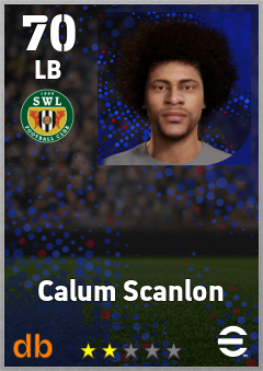 Calum Scanlon eFootball player card