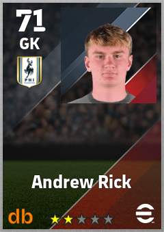 Andrew Rick eFootball player card
