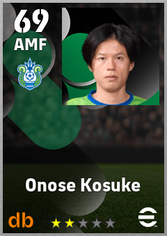 Onose Kosuke eFootball player card