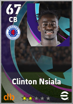 Clinton Nsiala eFootball player card