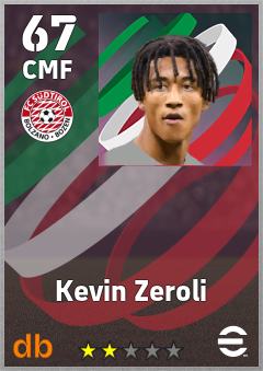 Kevin Zeroli eFootball player card