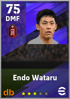 Endo Wataru eFootball player card