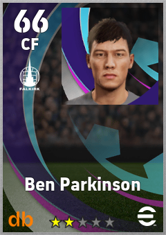 Ben Parkinson — CF, OVR 66, MAX 66