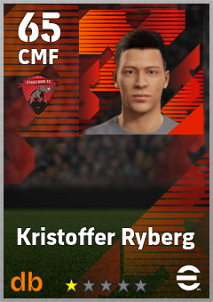 Kristoffer Ryberg — CMF, OVR 65, MAX 65