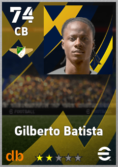 Gilberto Batista eFootball player card