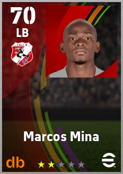 Marcos Mina — LB, OVR 70, MAX 70