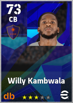 Willy Kambwala eFootball player card