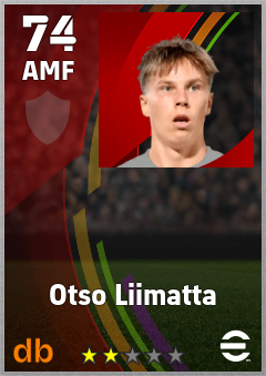 Otso Liimatta — AMF, OVR 74, MAX 74