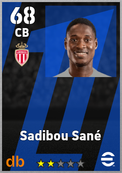 Sadibou Sané eFootball player card