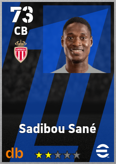 Sadibou Sané — CB, OVR 73, MAX 73