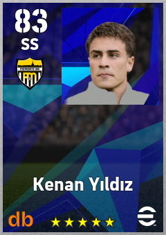 Kenan Yıldız — SS, OVR 83, MAX 83