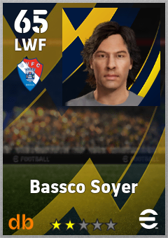 Bassco Soyer — LWF, OVR 65, MAX 65