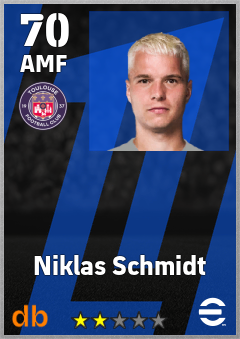 Niklas Schmidt eFootball player card
