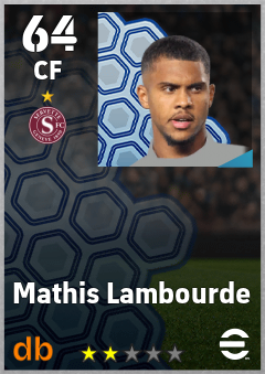 Mathis Lambourde — CF, OVR 64, MAX 64