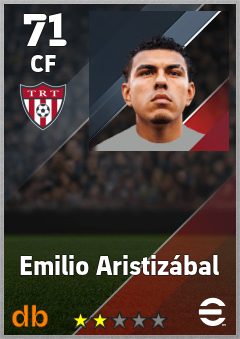 Emilio Aristizábal — CF, OVR 71, MAX 71