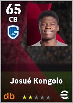 Josué Kongolo eFootball player card
