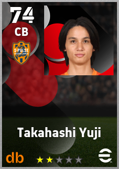 Takahashi Yuji — CB, OVR 74, MAX 74