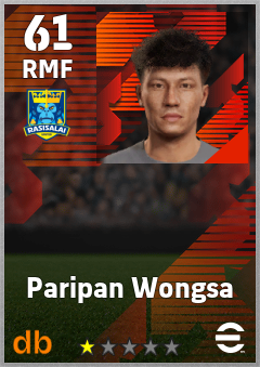 Paripan Wongsa — RMF, OVR 61, MAX 61