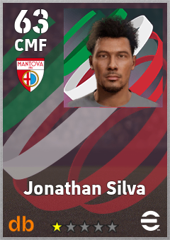 Jonathan Silva — CMF, OVR 63, MAX 63