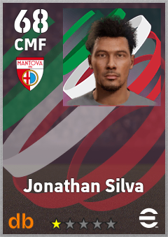 Jonathan Silva — CMF, OVR 68, MAX 68