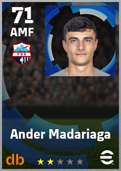 Ander Madariaga — AMF, OVR 71, MAX 71