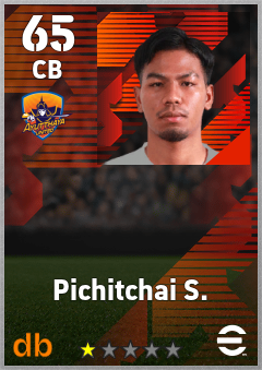 Pichitchai S. — CB, OVR 65, MAX 65