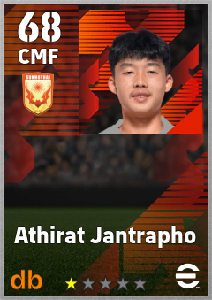 Athirat Jantrapho — CMF, OVR 68, MAX 68